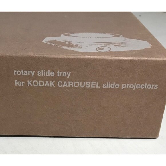 Berkey Rotary Slide Tray for Kodak Carousel Holds 140 Slides Index Original Box - Picture 2 of 6